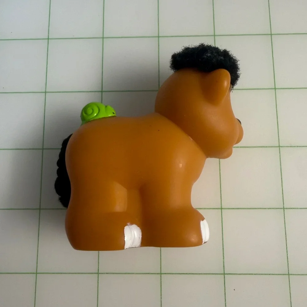 Y2K Fisher-Price Little People Touch & Feel Lioness Noah's Ark Zoo Jungle Safari